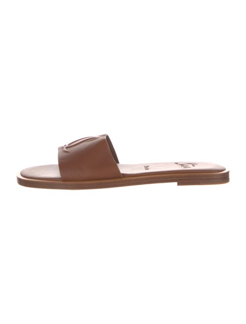 Christian Louboutin Leather Slides