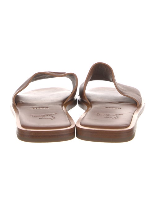 Christian Louboutin Leather Slides