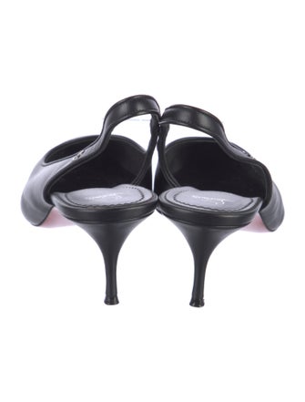 Christian Louboutin Leather Slingback Pumps