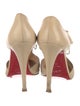 Christian Louboutin Leather T-Strap Pumps