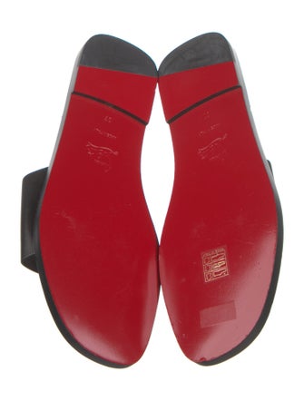 Christian Louboutin Leather Slides