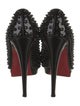 Christian Louboutin Spike Accents Patent Leather Pumps