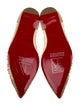Christian Louboutin Mesh Crystal Embellishments Ballet Flats