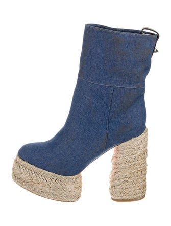 Christian Louboutin Denim Boots