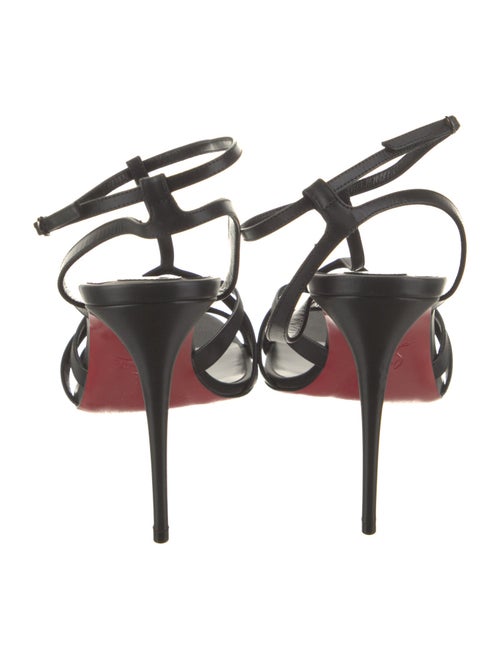 Christian Louboutin Leather T-Strap Sandals