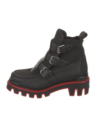 Christian Louboutin Leather Hiking Boots