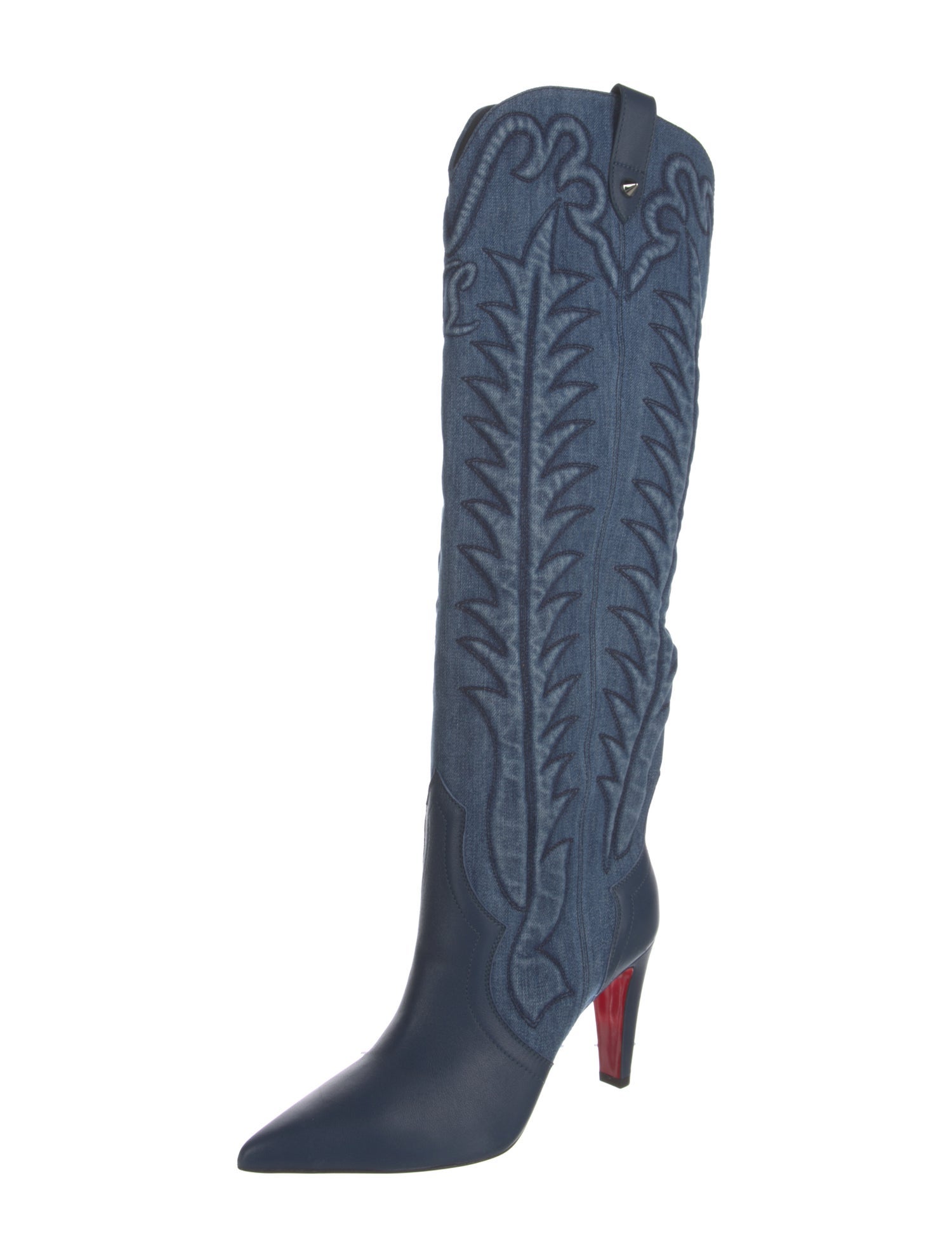 Christian Louboutin Denim Boots