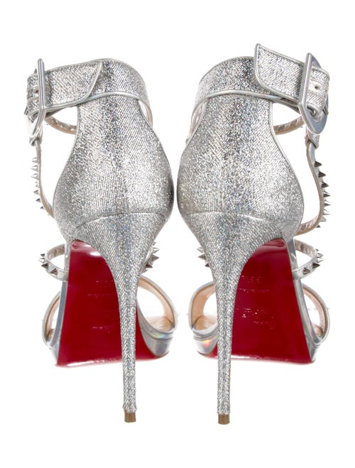 Christian Louboutin Spike Accents Studded Accents Gladiator Sandals