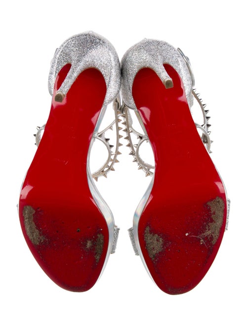 Christian Louboutin Spike Accents Studded Accents Gladiator Sandals