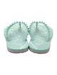 Christian Louboutin Rubber Studded Accents Flip Flops