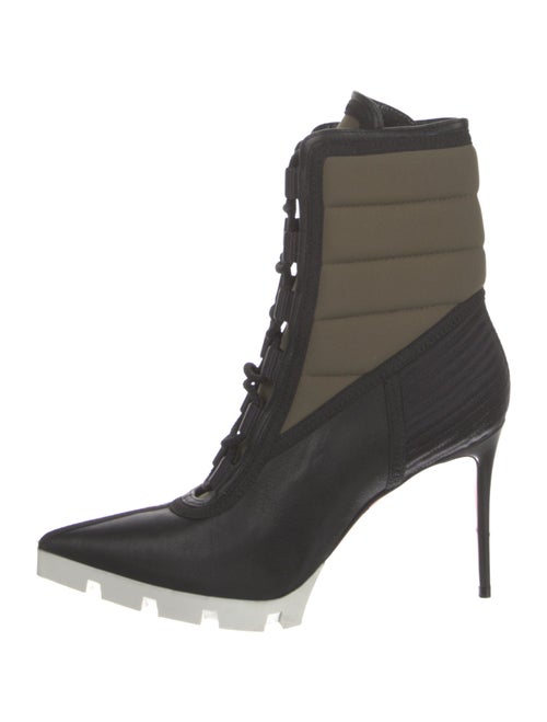 Christian Louboutin Printed Lace-Up Boots