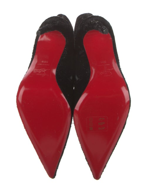 Christian Louboutin Glitter Accents Boots