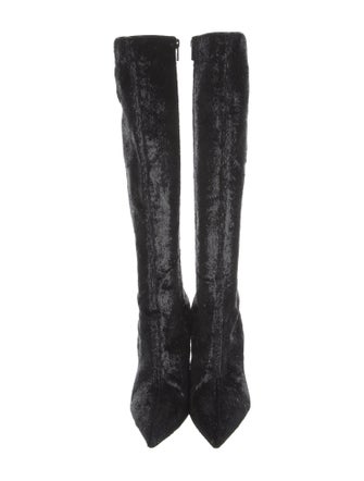 Christian Louboutin Glitter Accents Boots