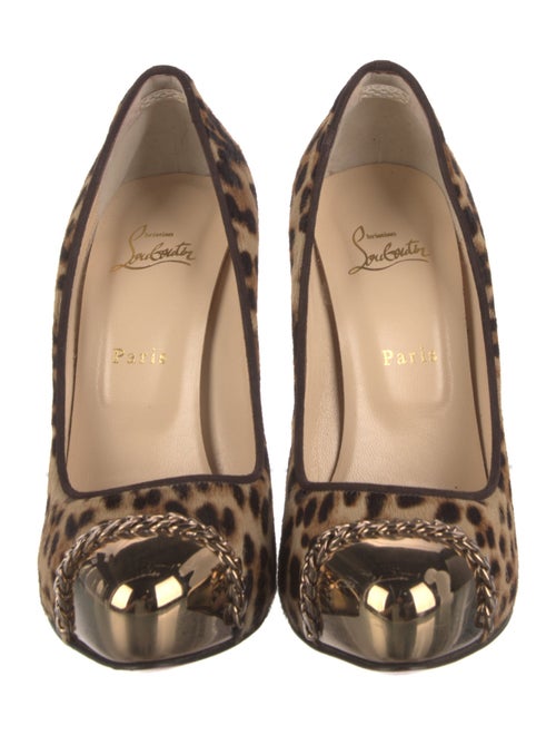 Christian Louboutin Metalipp 120 Ponyhair Pumps