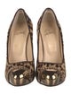 Christian Louboutin Metalipp 120 Ponyhair Pumps