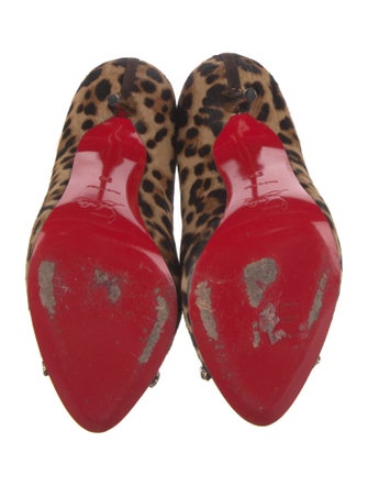 Christian Louboutin Metalipp 120 Ponyhair Pumps