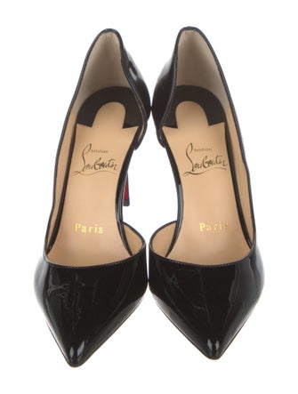 Christian Louboutin Patent Leather D'Orsay Pumps