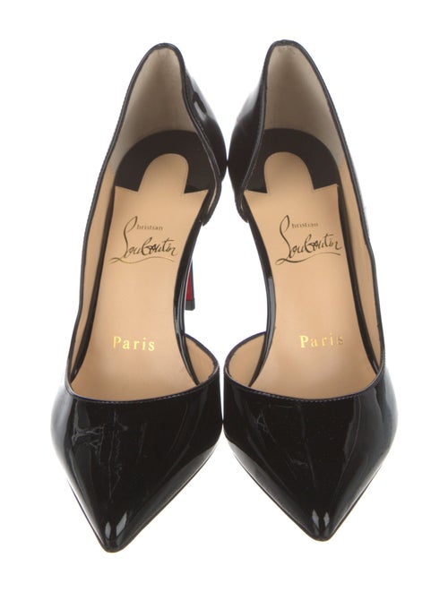Christian Louboutin Patent Leather D'Orsay Pumps