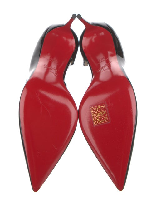 Christian Louboutin Patent Leather D'Orsay Pumps
