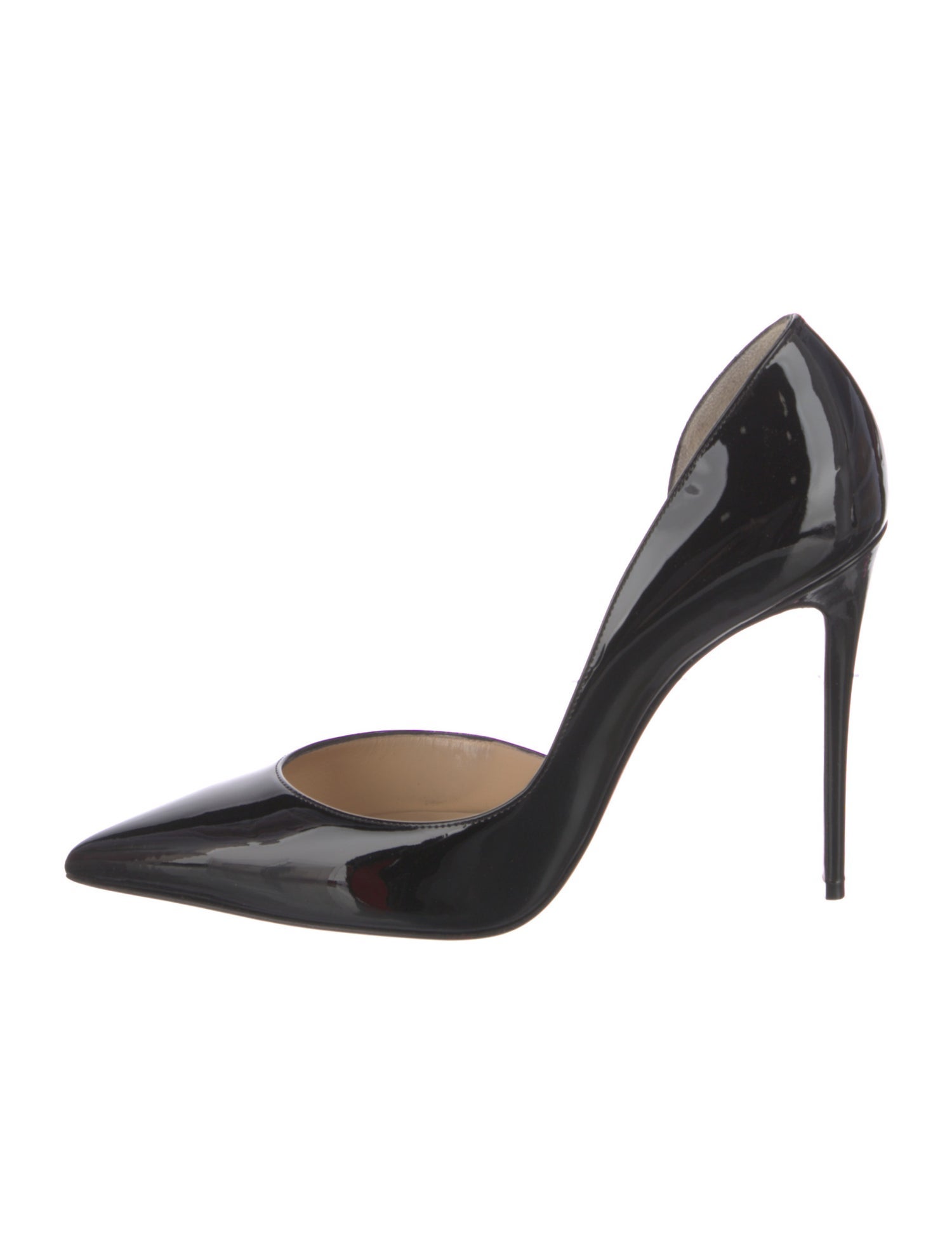 Christian Louboutin Iriza 100 Patent Leather D'Orsay Pumps