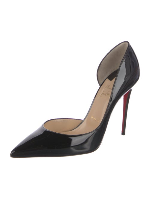 Christian Louboutin Iriza 100 Patent Leather D'Orsay Pumps
