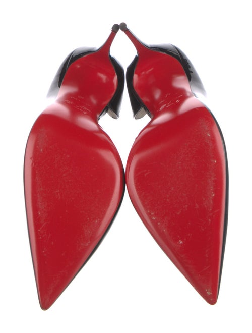 Christian Louboutin Iriza 100 Patent Leather D'Orsay Pumps