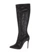 Christian Louboutin Glitter Accents Boots