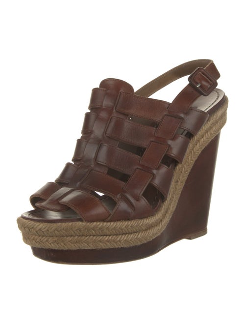 Christian Louboutin Leather Slingback Pumps