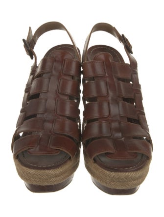 Christian Louboutin Leather Slingback Pumps