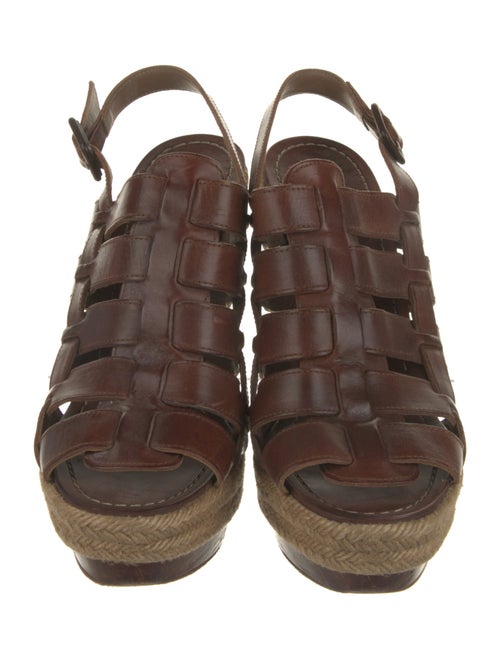 Christian Louboutin Leather Slingback Pumps