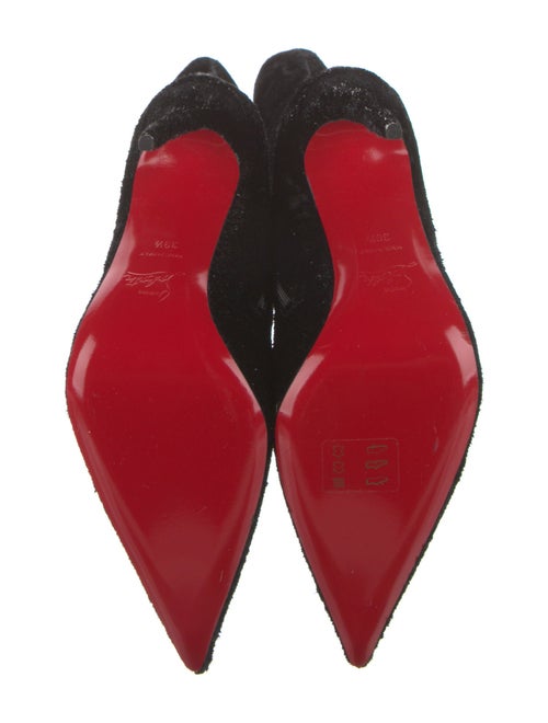 Christian Louboutin Glitter Accents Boots