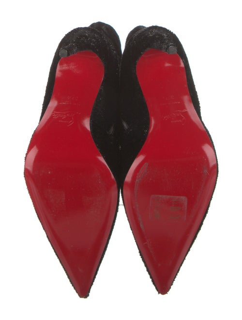 Christian Louboutin Glitter Accents Boots