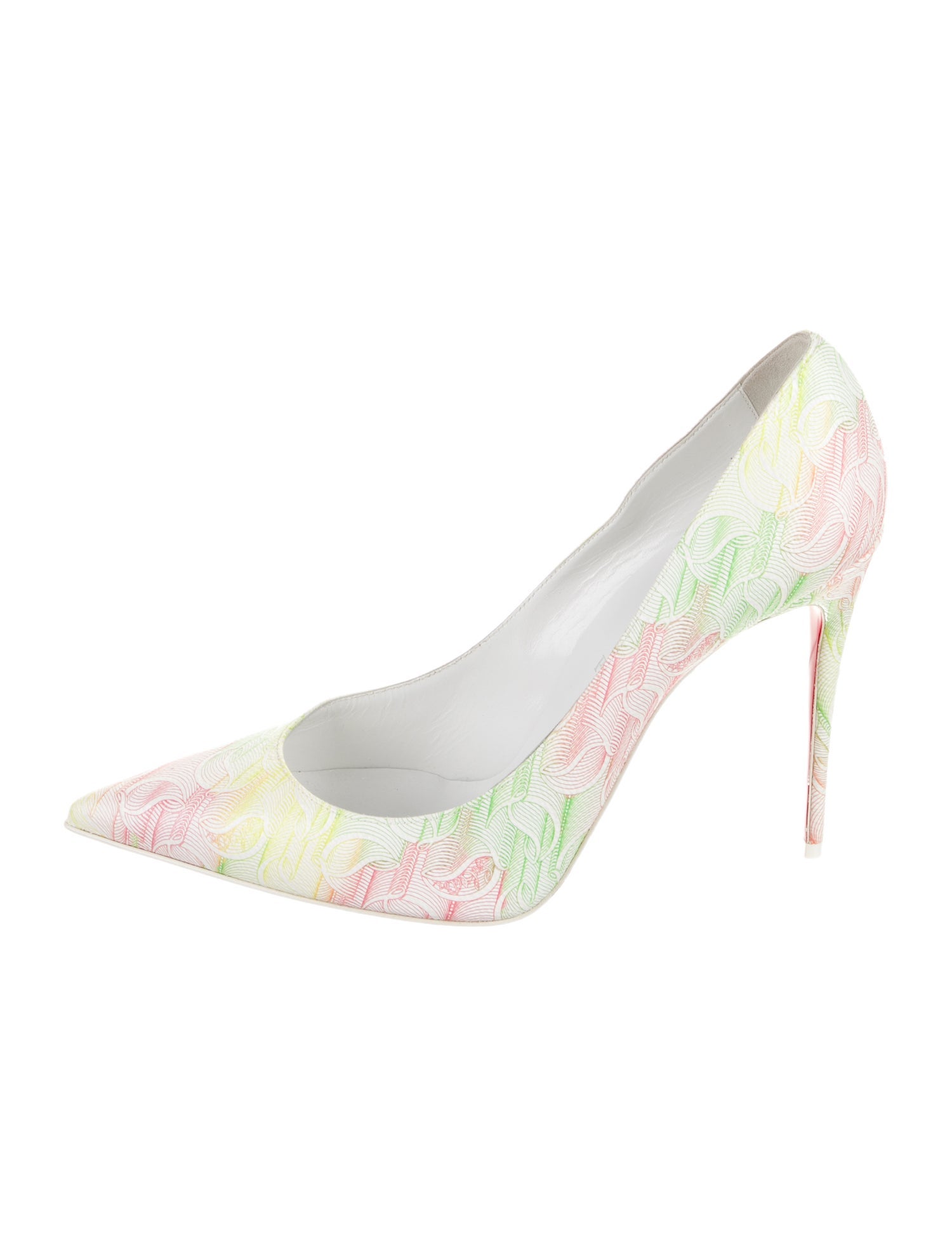 Christian Louboutin Printed Pumps