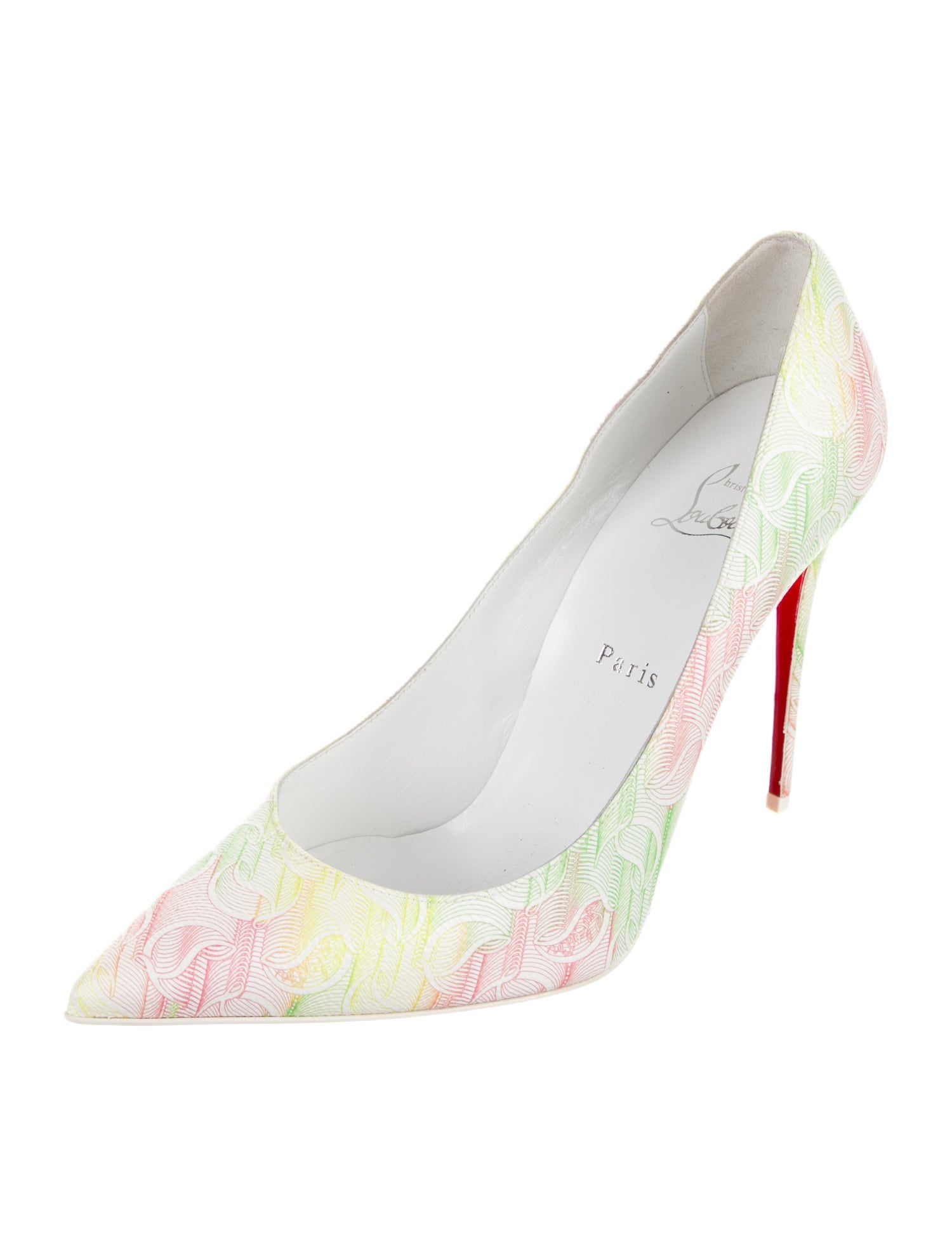 Christian Louboutin Printed Pumps