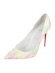Christian Louboutin Printed Pumps