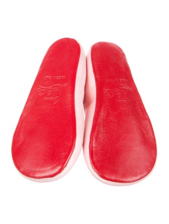 Christian Louboutin Girls' Satin Ballet Flats