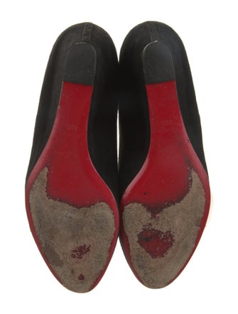 Christian Louboutin Suede Pumps
