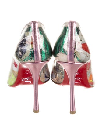 Christian Louboutin PVC Printed Pumps