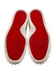 Christian Louboutin Spike Accents Patent Leather Sneakers