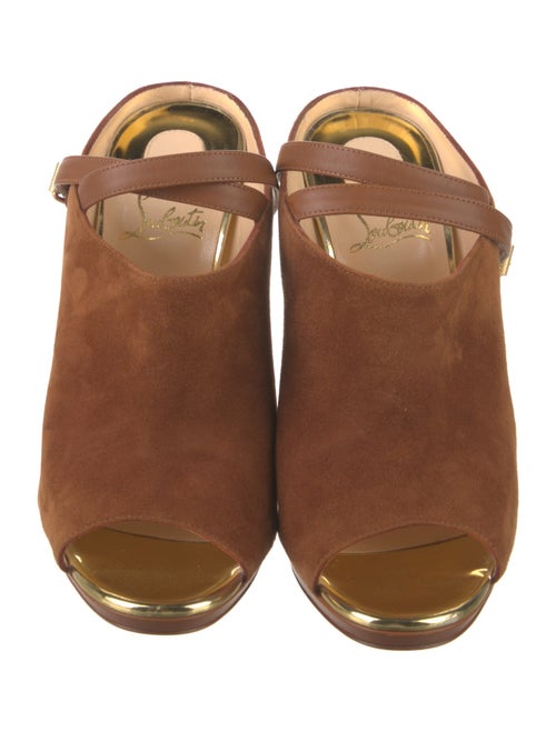 Christian Louboutin Suede Pumps