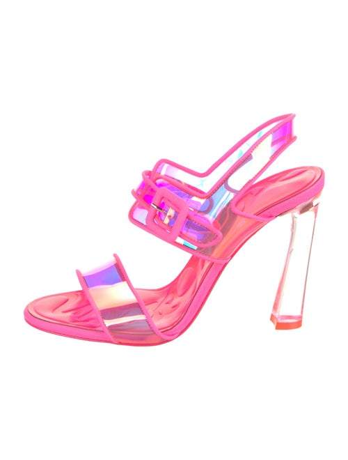 Christian Louboutin PVC Slingback Sandals