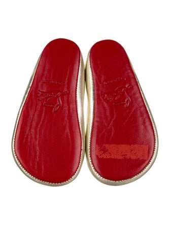 Christian Louboutin Girls' Leather Ballet Flats