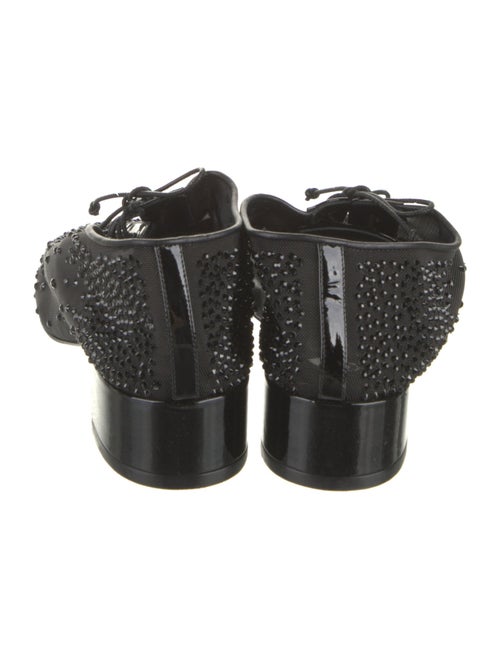 Christian Louboutin Mesh Crystal Embellishments Pumps