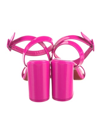 Christian Louboutin Patent Leather Sandals