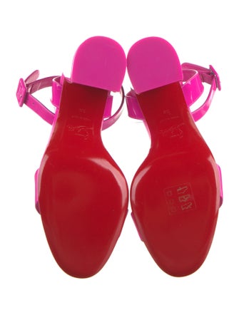 Christian Louboutin Patent Leather Sandals