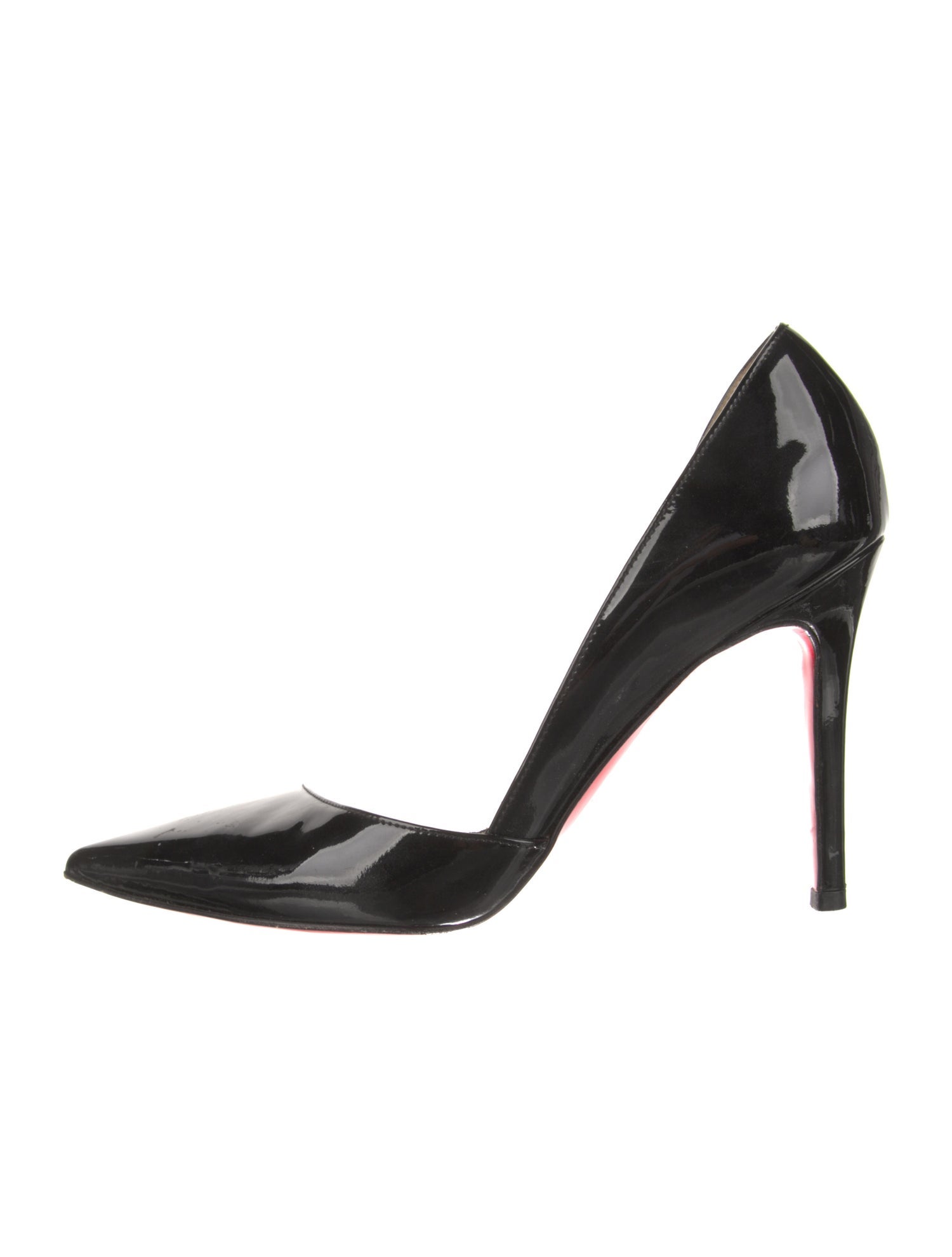 Christian Louboutin Patent Leather D'Orsay Pumps