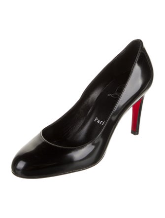 Christian Louboutin Pumppie Patent Leather Pumps