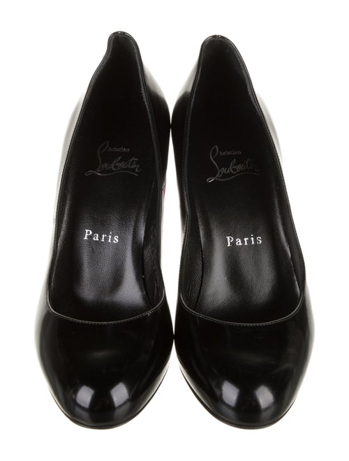 Christian Louboutin Pumppie Patent Leather Pumps