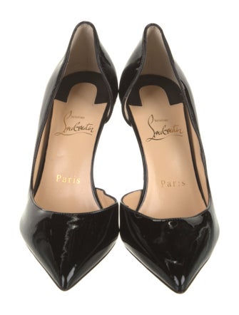 Christian Louboutin Iriza Patent Leather D'Orsay Pumps