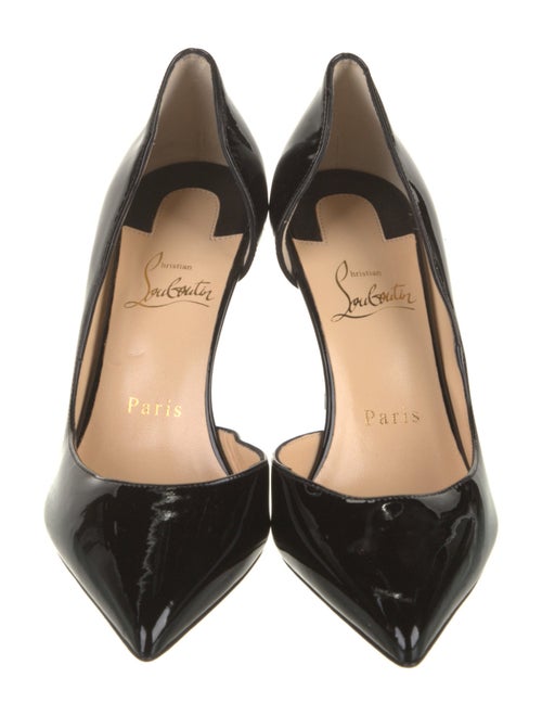 Christian Louboutin Iriza Patent Leather D'Orsay Pumps